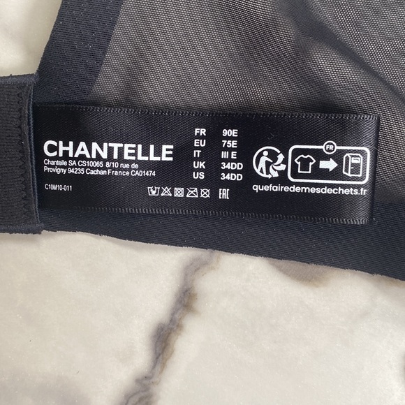 Chantelle Pure Light Unlined Bra 34DD - Picture 7 of 9